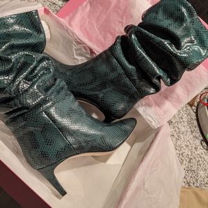 Paris Texas Super HOT Snake Print Boots
